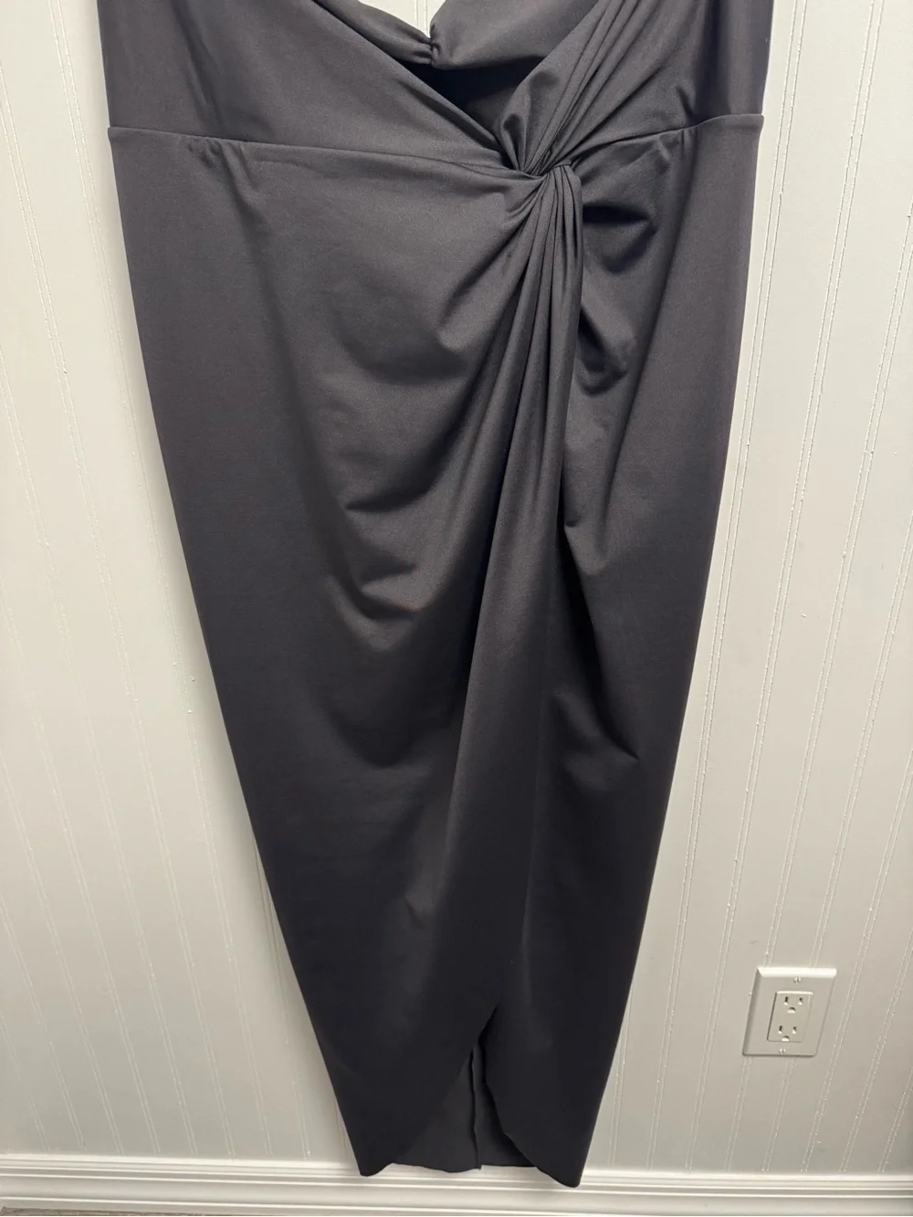 Skims Recycled Swim Sarong Skirt NWT Large Onyx